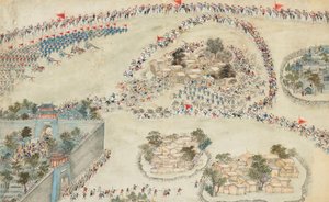 1864年以降の太平の乱。 作： Chinese Master.