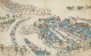 1864年以降の太平の乱。 作： Chinese Master.