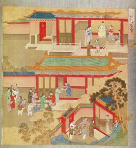 皇帝スアンツング（西暦712〜756年）、中国皇帝の歴史から（絹の色）