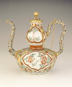 水差し、明後期、天奇時代、1621-27年（磁器＆七宝エナメル） 作： Chinese School