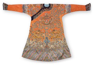 19世紀半ば、中国の清王朝の正式な法服 作： Chinese School