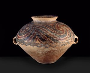 大壷、中国西部、新石器時代、紀元前3000年頃（陶器）