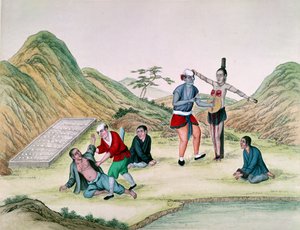 中国の犯罪者を処罰する方法（紙のトイレ） 作： Chinese School