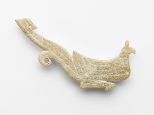 鳥の形をしたペンダント、紀元前1050年から950年頃 作： Chinese School