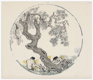 十竹シリーズ、18世紀 作： Chinese School