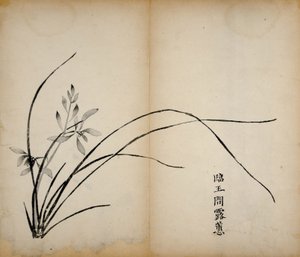 Ten Bamboo Studio Prints、1643（木版） 作： Chinese School
