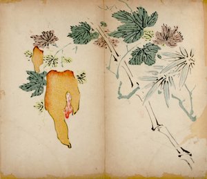 Ten Bamboo Studio Prints、1643（木版） 作： Chinese School