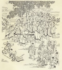 仏の死 作： Chinese School
