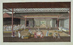 ティーデポ（シルクのグワッシュ） 作： Chinese School