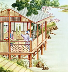 家事をしている女性