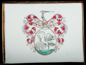 装甲嗅ぎタバコの箱（磁器）の蓋（231338および231346も参照） 作： Chinese School Chinese School
