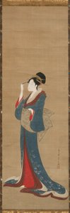ヘアピンを交換する美しさ 作： Chobunsai Eishi