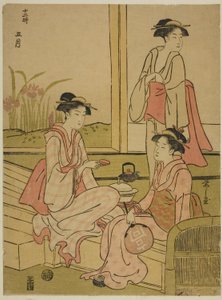 五月 (ごがつ) 連載「十二時」より 作： Chobunsai Eishi