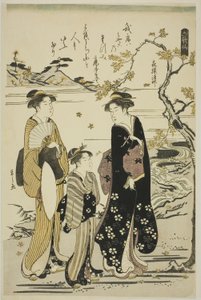 「六歌仙」シリーズより、神仙僧侶。 作： Chobunsai Eishi