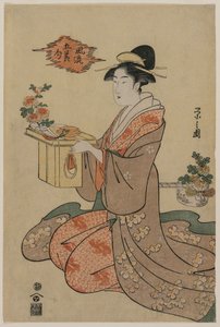1790年代半ば、菊... 作： Chobunsai Eishi