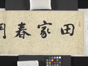 春に戦う農民 作： Chong Zhang