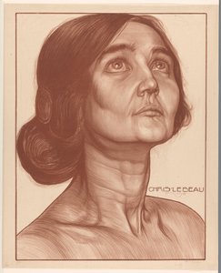 女性の肖像