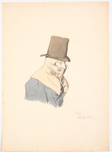 帽子とシルクハットの男 作： Christen Dalsgaard