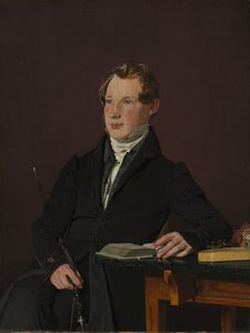 Johann Henning Kjetil Hjardemaal 博士 作： Christen Købke (Danish