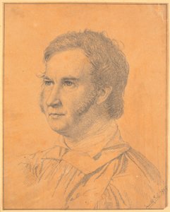 Jacob Georg Købke (Nykøbing F. の教区物理学者、司法評議員) の肖像 作： Christen Købke