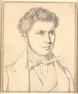 アーティストの兄弟、H.P.N. Købke (1812-39) の肖像 作： Christen Købke