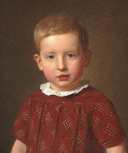 ヨハンジェイコブクローン、子供、1846年 作： Christen Schjellerup Købke