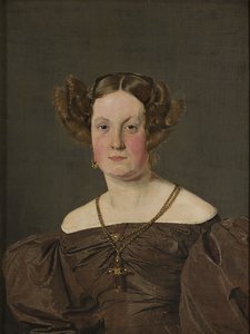 Th Peterson夫人、nee Roepstorff、1833