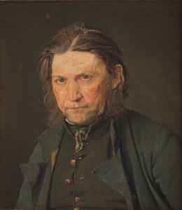 老水夫の肖像 作： Christen Schjellerup Kobke