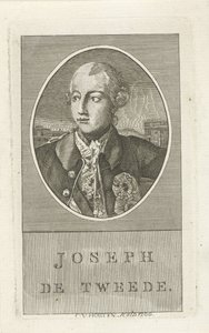 ドイツ皇帝ヨーゼフ2世の肖像 作： Christiaan van Houten