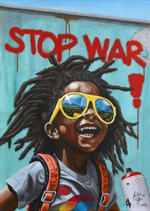 戦争を止めよう 作： Christian Beijer