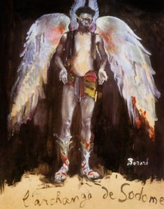 ジャン・ジロドゥ作「ソドムとゴモラ」の大天使の衣装 作： Christian Bérard