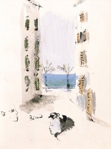 Elsa Trioletによる「千の後悔」のイラスト 作： Christian Bérard