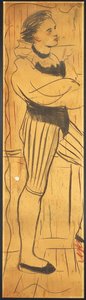 トリプティク（恋人のシーンの描画）（紙に鉛筆）（742029-30も参照） 作： Christian Bérard