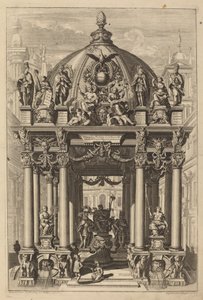 ロタリウス 2 世の凱旋門 作： Christian Engelbrecht and Johann Andreas Pfeffel, after Peter Schubert von Ehrenberg