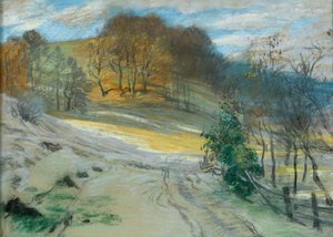 秋の風景 作： Christian Eriksen Skredsvig