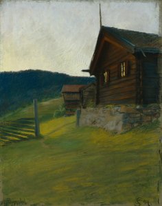 エッゲダルから 作： Christian Eriksen Skredsvig
