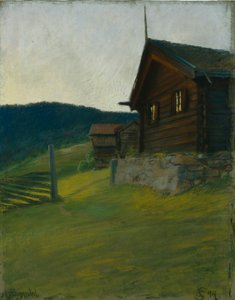 エッゲダルから 作： Christian Eriksen Skredsvig