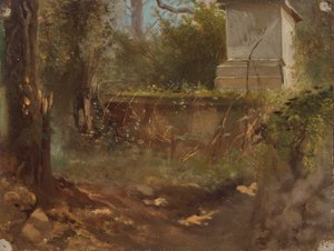 ドレスデンのヨハニスフリードホフ 作： Christian Friedrich Gille