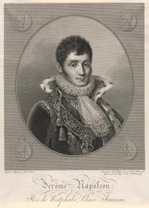 ジェローム・ナポレオン、ウェストファリアの王、フランスの王子 作： Christian Friedrich Muller