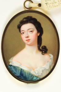 ジェーンマーサ寺院、ポートランド伯爵夫人（エナメル） 作： Christian Friedrich Zincke