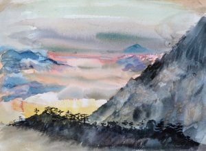 カラー・シー、2015年（紙に水彩画）