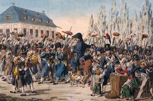 Francês entrando em Jena, 14 de outubro 作： Christian Gottfried Geissler