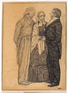 司祭の夕食から 作： Christian Kongstad Petersen