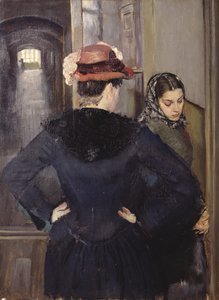 会議 (Albertine) 作： Christian Krohg