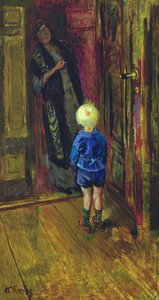 白い嘘 作： Christian Krohg