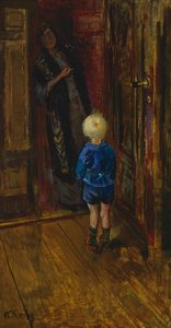 白い嘘 作： Christian Krohg