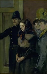 アルベルティーヌ 作： Christian Krohg
