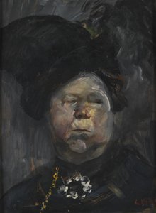 ミセスブロム 作： Christian Krohg