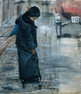 マッドスプラッシュ（ペインティング） 作： Christian Krohg