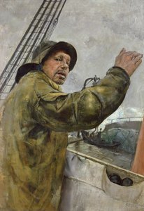 ポート 作： Christian Krohg